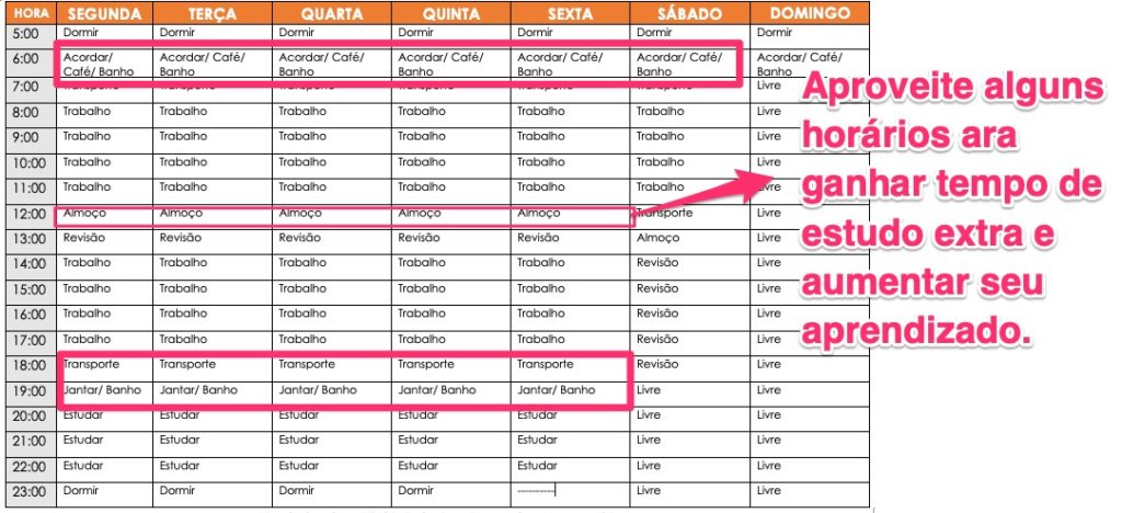 Como criar um plano de estudos? 